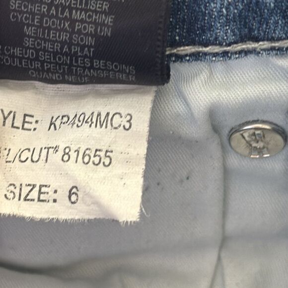 KUT from the Kloth Blue Bootcut Mid Rise Stretch Jeans Size 6 - Picture 7 of 7